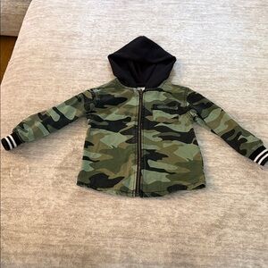 Camouflage Hooded Jacket
